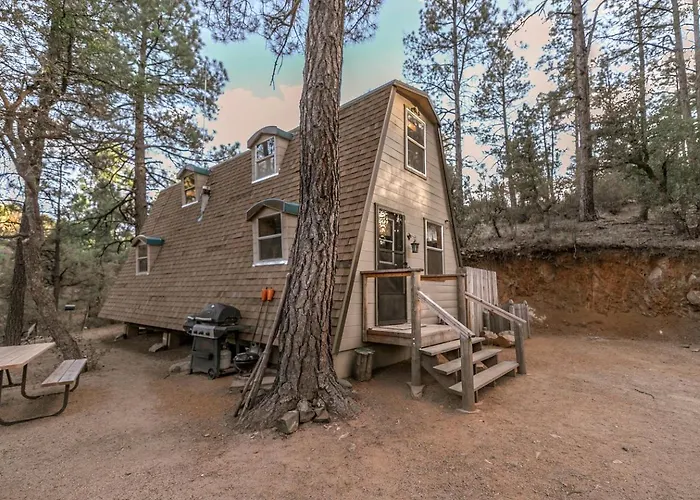 Chalet Cozy Rustic In The National Forest Near Lynx In Prescott, Arizona
